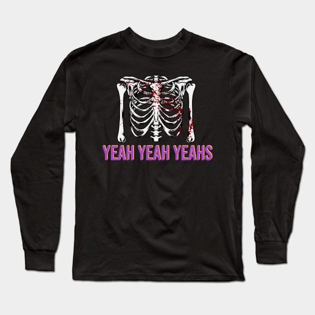 Yeah-Yeah-Yeahs Long Sleeve T-Shirt by Bayzer